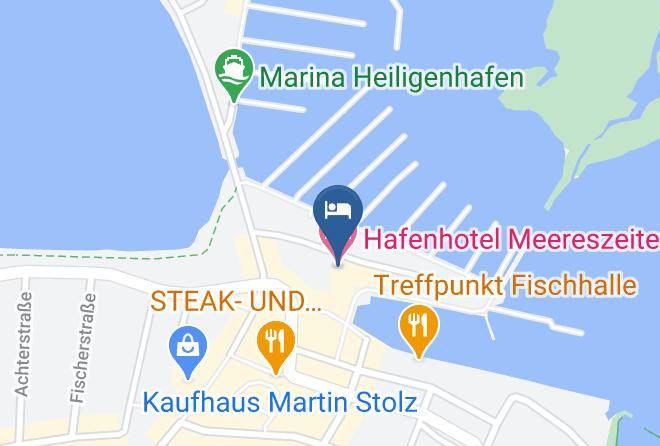 Ostholstein - Hafenhotel Meereszeiten Maps