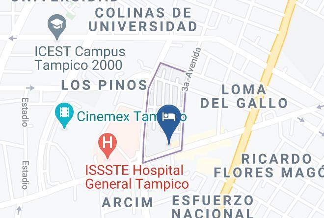 Ciudad Madero - Hafersons Inn Maps
