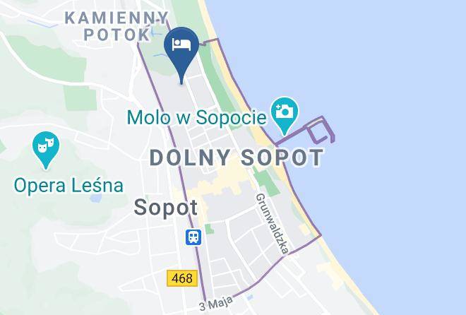 Sopot - Haffner Hotel Maps