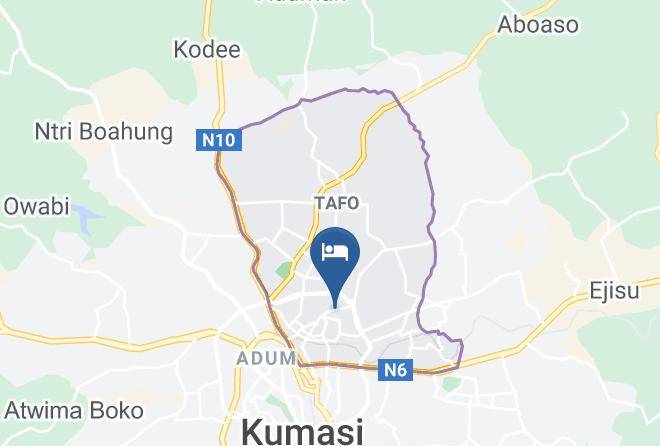 Kumasi - Hafia Hotel Maps