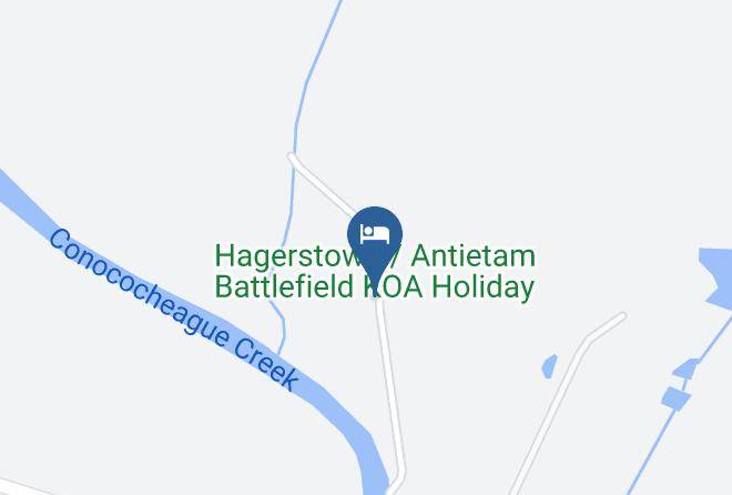 Washington - Hagerstown Antietam Battlefield Koa Holiday Maps