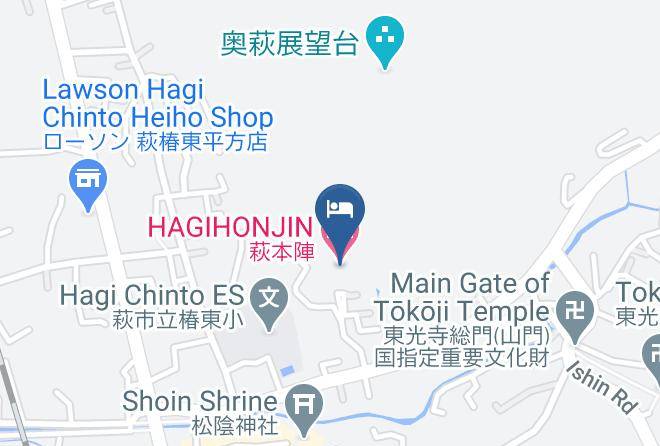 Hagi City - Hagihonjin Maps