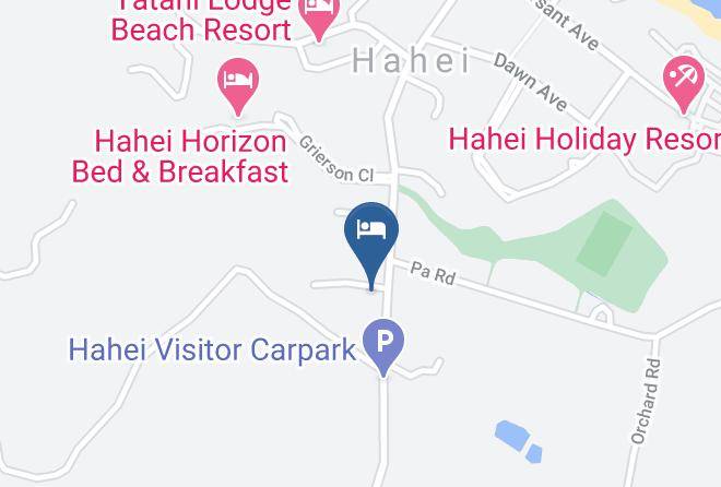 Thames Coromandel - Hahei Getaway Maps