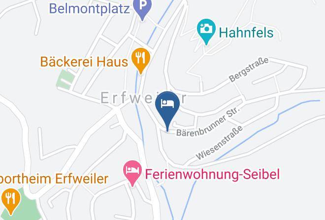 Sudwestpfalz - Hahnfels Pension Maps