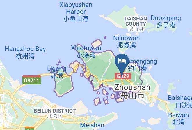 Zhoushan - Hai Li Sheng Hotel Zhoushan Maps