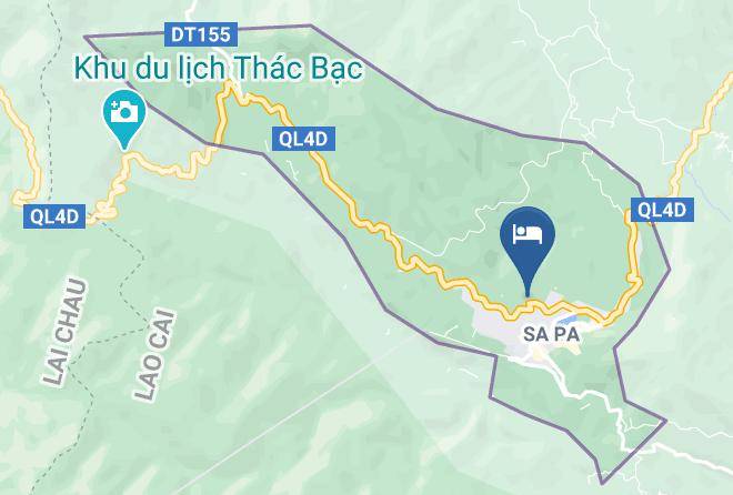 Sa Pa District - Hai Yen 3 Sapa Hotel Maps