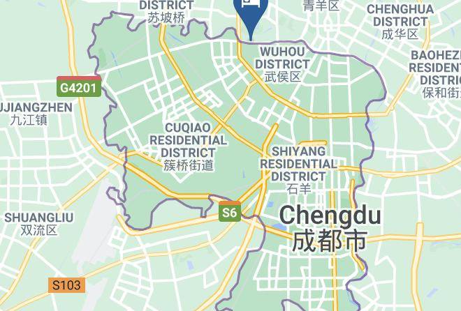 Chengdu - Hai Yue Hotel Maps