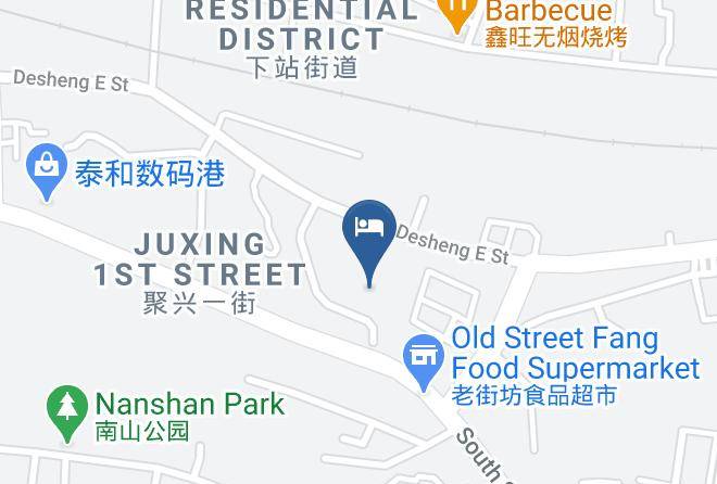 Yangquan - Hai Yue Hotel Maps