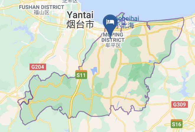 Yantai - Haide Hotel Maps