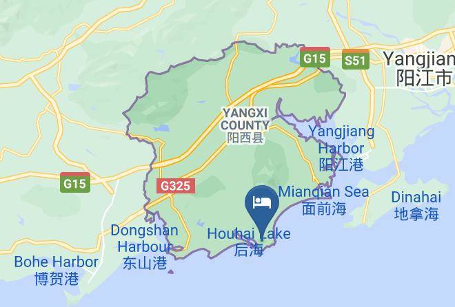 Yangjiang - Haidu Business Hotel Maps