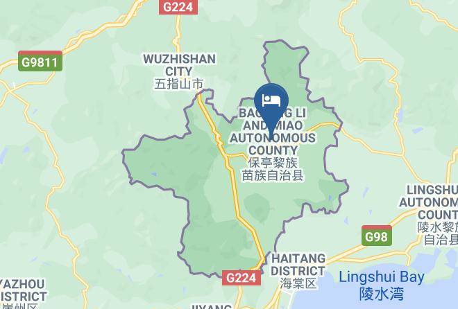 Baoting Lizu Miaozu Aut County - Haihang Guest Hotel Baoting Maps