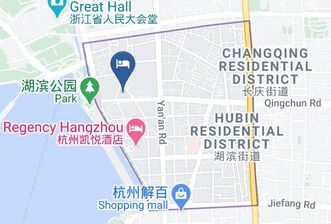 Hangzhou - Haihua Hotel Maps