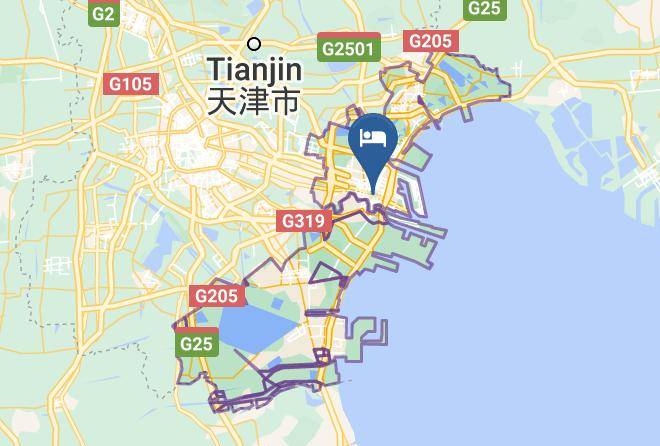 Binhai New Area - Haihua Island Hotel Maps