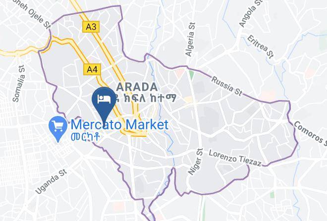 Addis Ababa - Haikan Hotel Maps