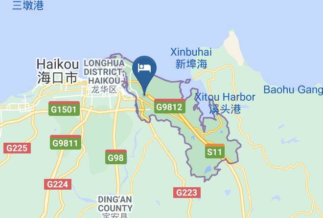 Haikou - Haikou Meidu Hotel Maps