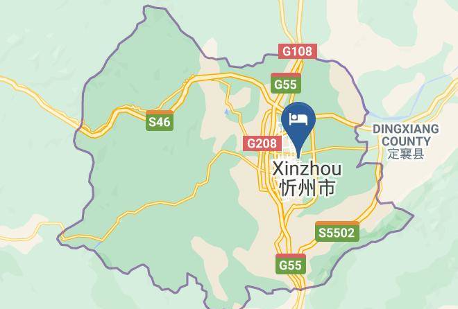 Xinzhou - Hailan Jincheng Hotel Maps