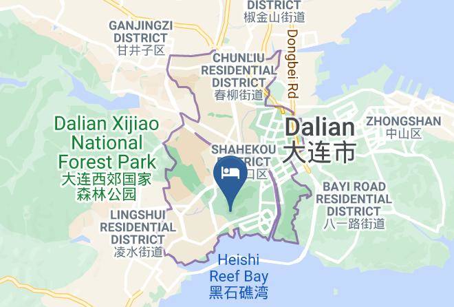 Dalian - Hailanxing Hotel Maps