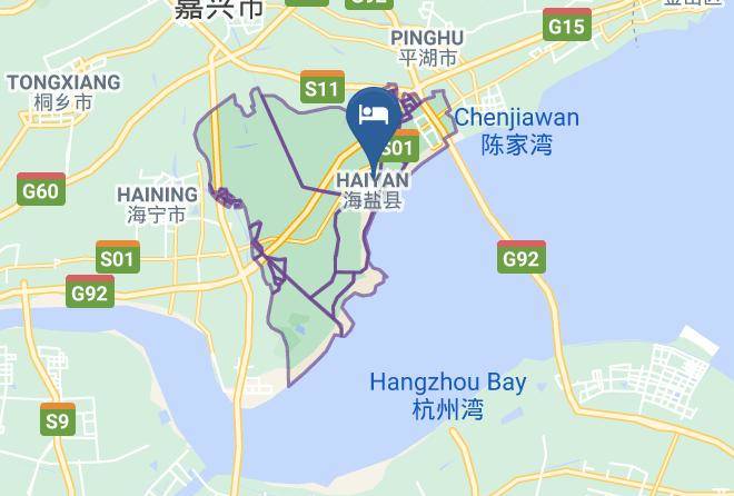 Haili New Century Grand Hotel Haiyan Map