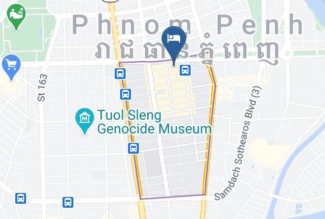 Chamkar Mon - Hailiang Ming Zhu Hotel Maps