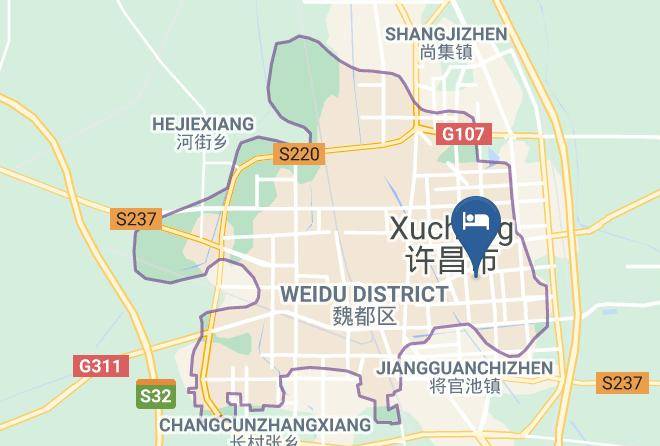 Xuchang - Hailong Hot Spring Hotel Maps