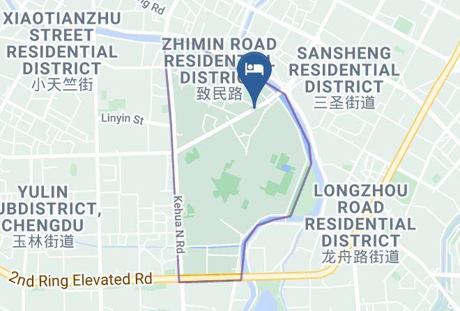 Chengdu - Haimeilun Hotel Jiuyanqiao Maps