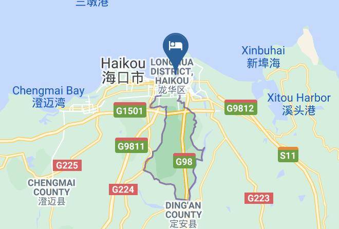 Hainan Hongyun Hotel Map