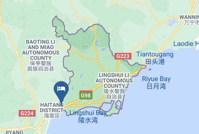 Lingshui Lizu Aut County - Hainan Juncheng Laifu Resort Maps
