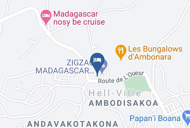 Nosy Be - Haire Hotel Maps
