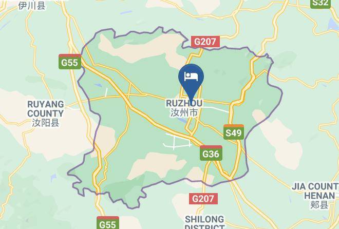 Pingdingshan - Hairuiou International Hotel Maps