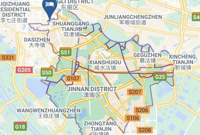Jinnan District - Haishang Mingzhu Express Hotel Maps