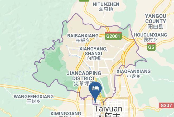 Taiyuan - Haishengwei Hotel Maps