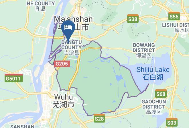 Maanshan - Haishi International Commercial Hotel Maps
