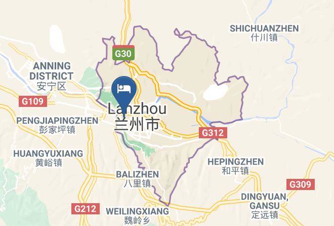 Lanzhou - Haishun Business Hotel Maps