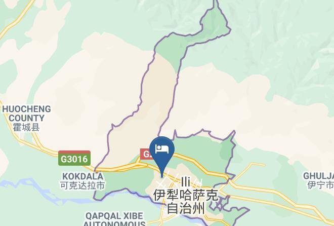 Ili Kazak Aut Prefecture - Haitai International Hotel Maps