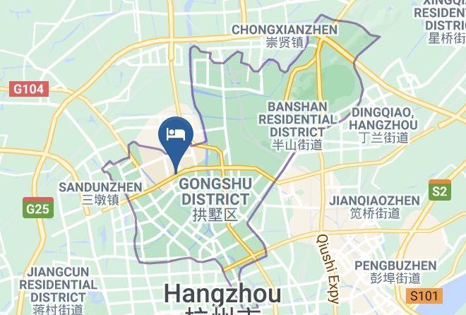 Hangzhou - Haiwaihai International Hotel Maps