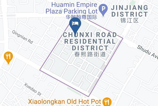 Chengdu - Haiyatt Garden Hotel Maps
