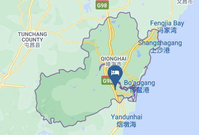 Qionghai - Haiyu Hotel Maps