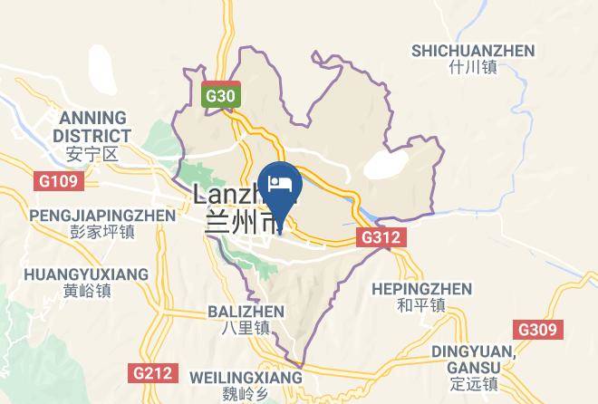 Lanzhou - Haiyue Business Hotel Gansu Maps