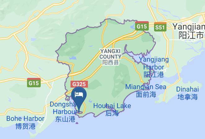 Yangjiang - Haiyue Holiday Hotel Maps
