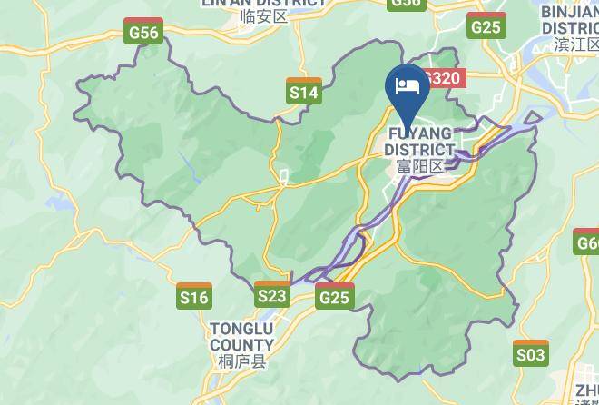 Hangzhou - Haiyun Hotel Maps