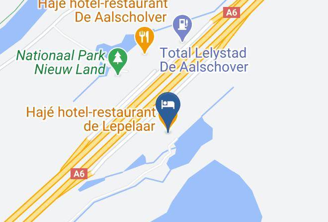 Lelystad - Haje Hotel Restaurant De Lepelaar Maps
