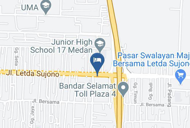 Kota Medan - Haji Amir Hotel Maps