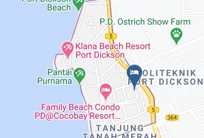 Sirusa - Haji Din Cocobay Condo Maps