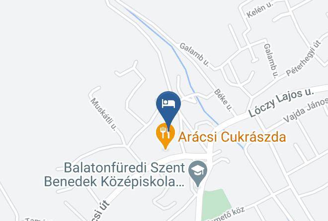 Balatonfured - Hajnal Vendeghaz Maps