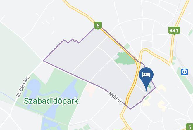 Kecskemet - Hajnalka Szallas Maps