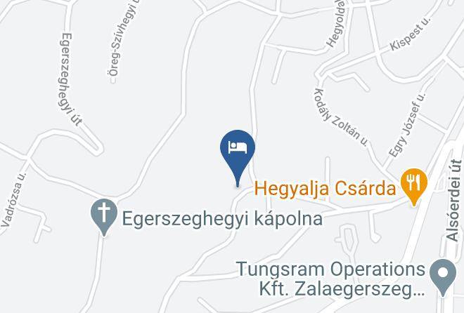 Zalaegerszeg - Hajnalka Vendeghaz Zalaegerszeg Maps