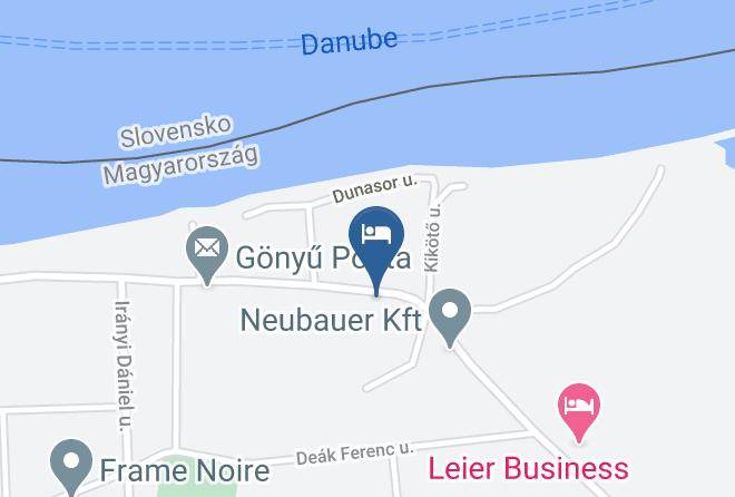 Gonyu - Hajoskert Vendeghaz Maps