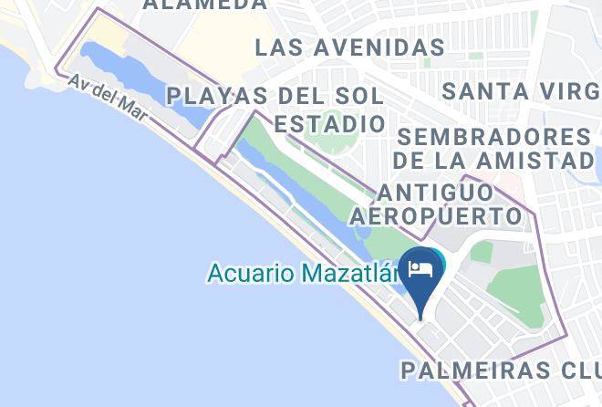 Mazatlan - Hakal Zona Dorada Mazatlan Maps