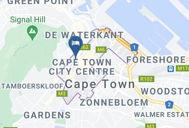 City Of Cape Town - Hakata Backpackers Maps