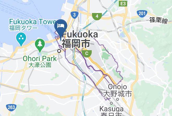 Hakata Newport Hotel Map